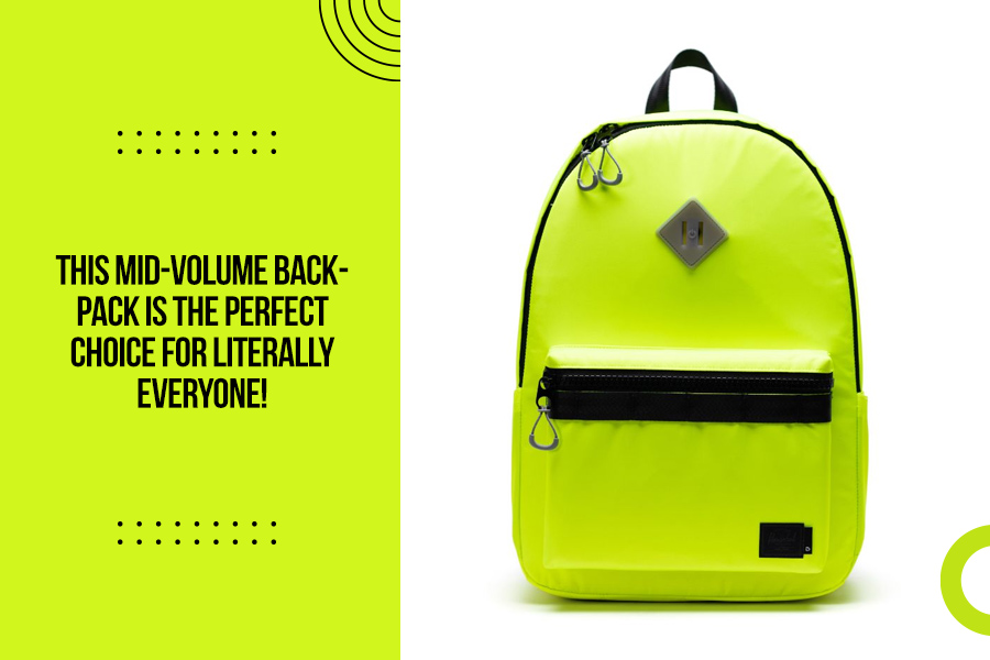 This Mid-volume backpack is the perfect choice for literally everyone!