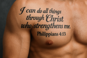 Tattoo Bible Quotes for Men