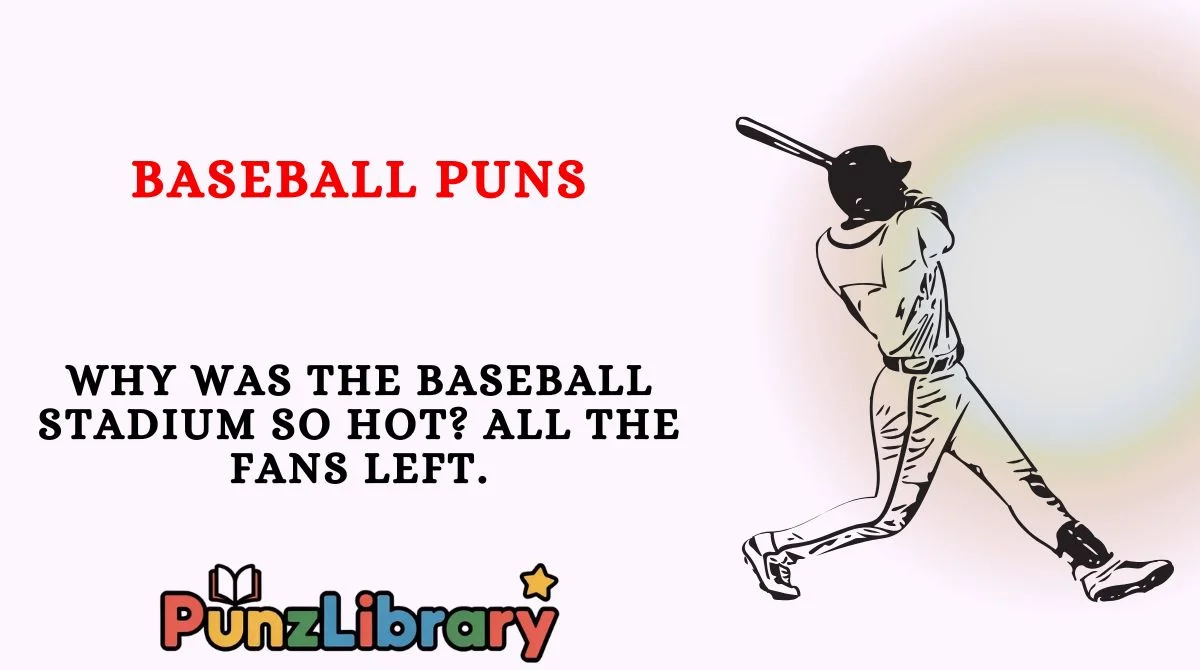 Baseball Puns