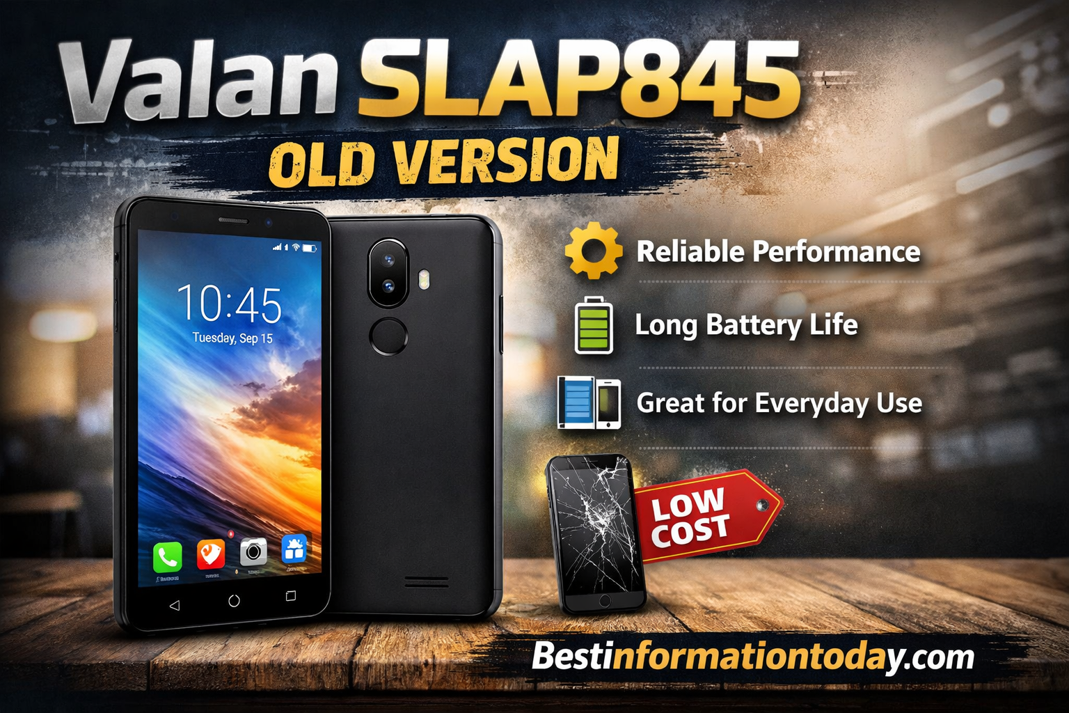 Valan SLAP845 Old Version