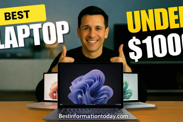 Best Laptops Under 1000 Dollars USA