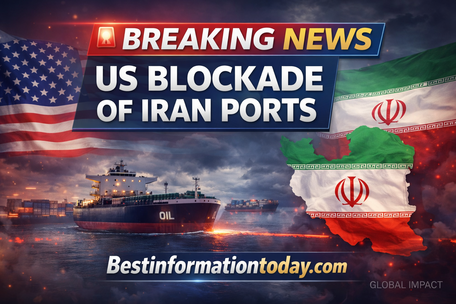 US Blockade of Iran Ports
